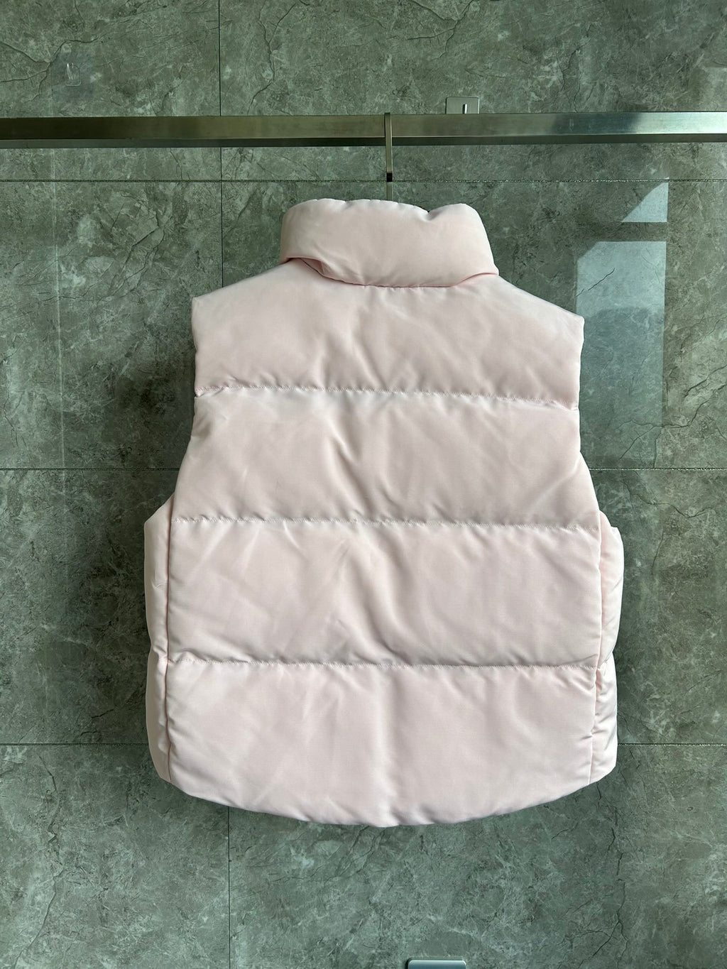 Canada Goose Pale Pink Quilted Stand Collar Puffer Vest
