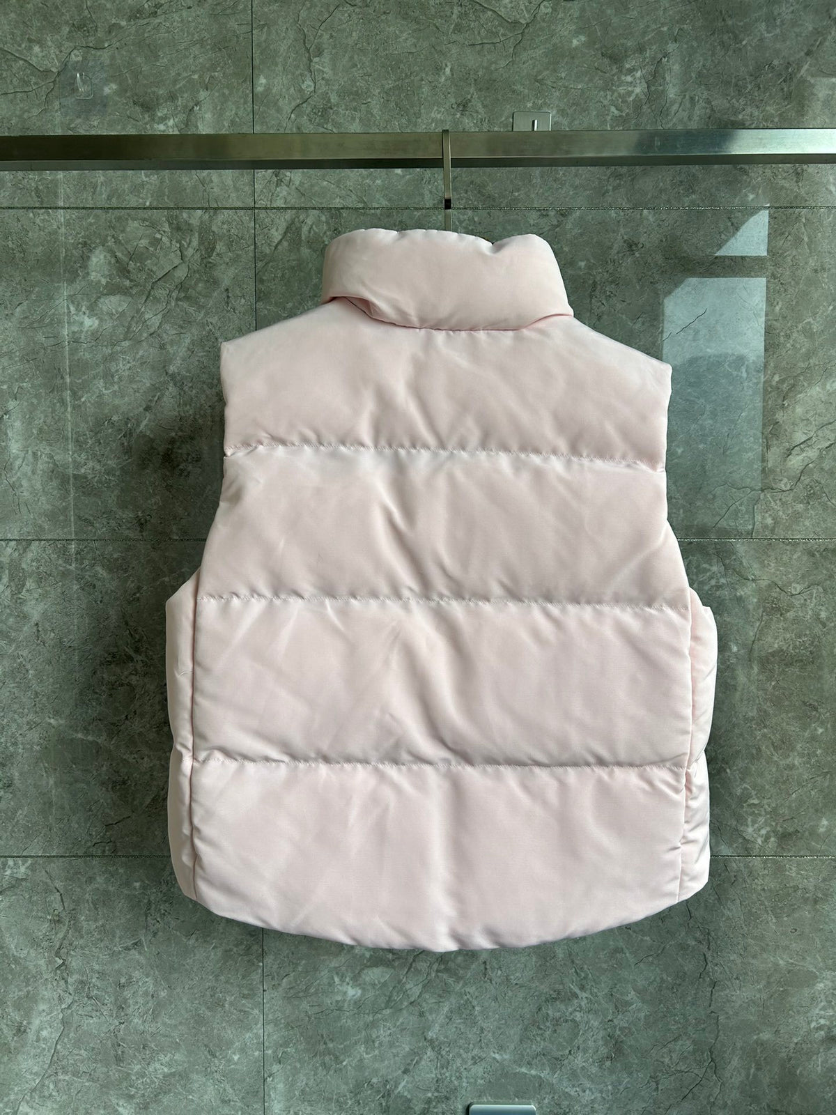Canada Goose Pale Pink Quilted Stand Collar Puffer Vest