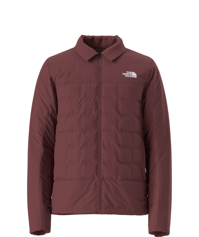 The North Face Dusty Burgundy Hooded Layered Jacket
