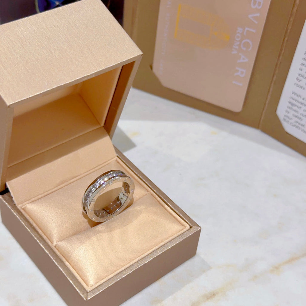 BVLGARI Enamel Ceramic Ring