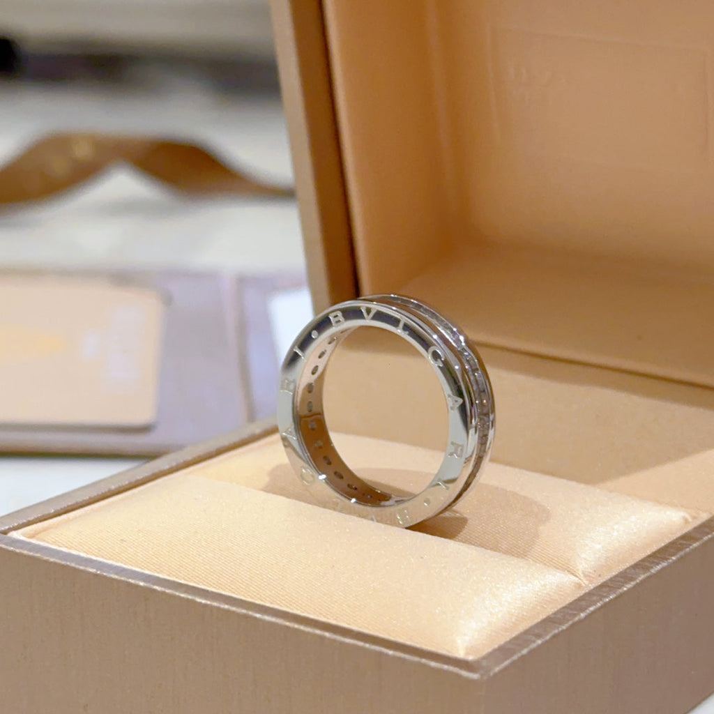 BVLGARI Enamel Ceramic Ring