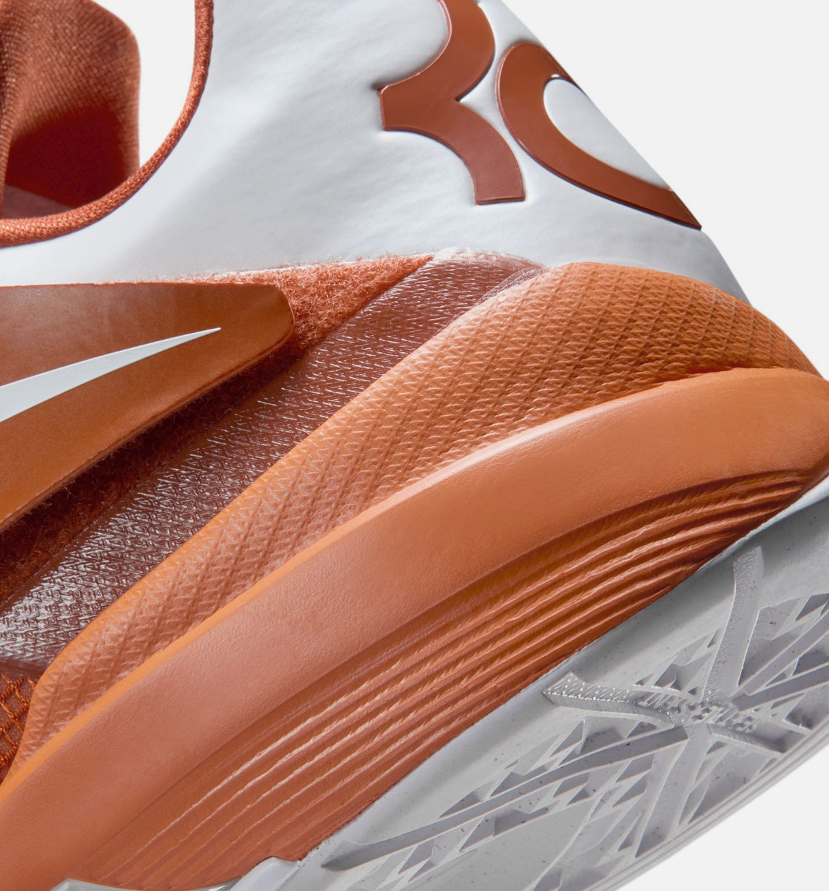 Zoom KD 4 Texas Longhorns Men's Lifestyle Shoe – Desert Orange/White