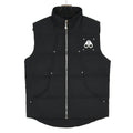 Moose Knuckles Black Stud Detail Stand Collar Puffer Vest
