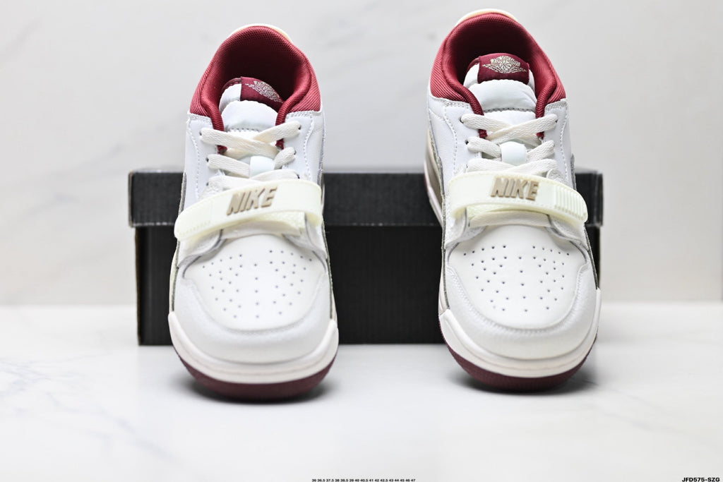 Jordan Legacy 312 Low White Olive Green Sneakers