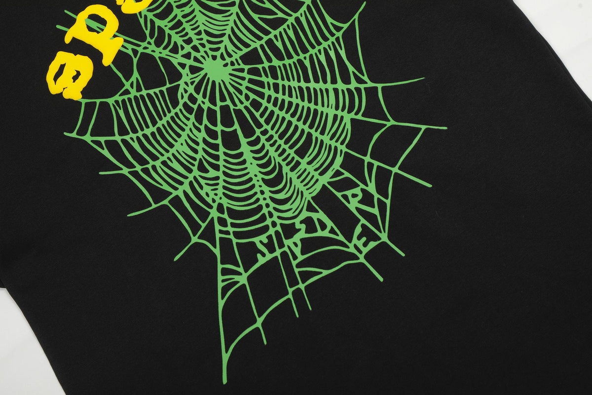 Sp5der Spiderweb Graphic Short-Sleeve T-Shirt