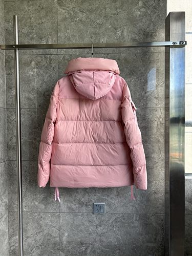 Canada Goose Dusty Pink Multi-Pocket Hooded Puffer Jacket