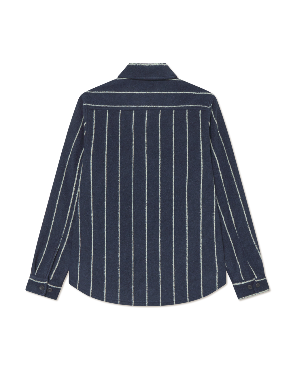 Les Deux Lennon Wool Pinstripe Overshir