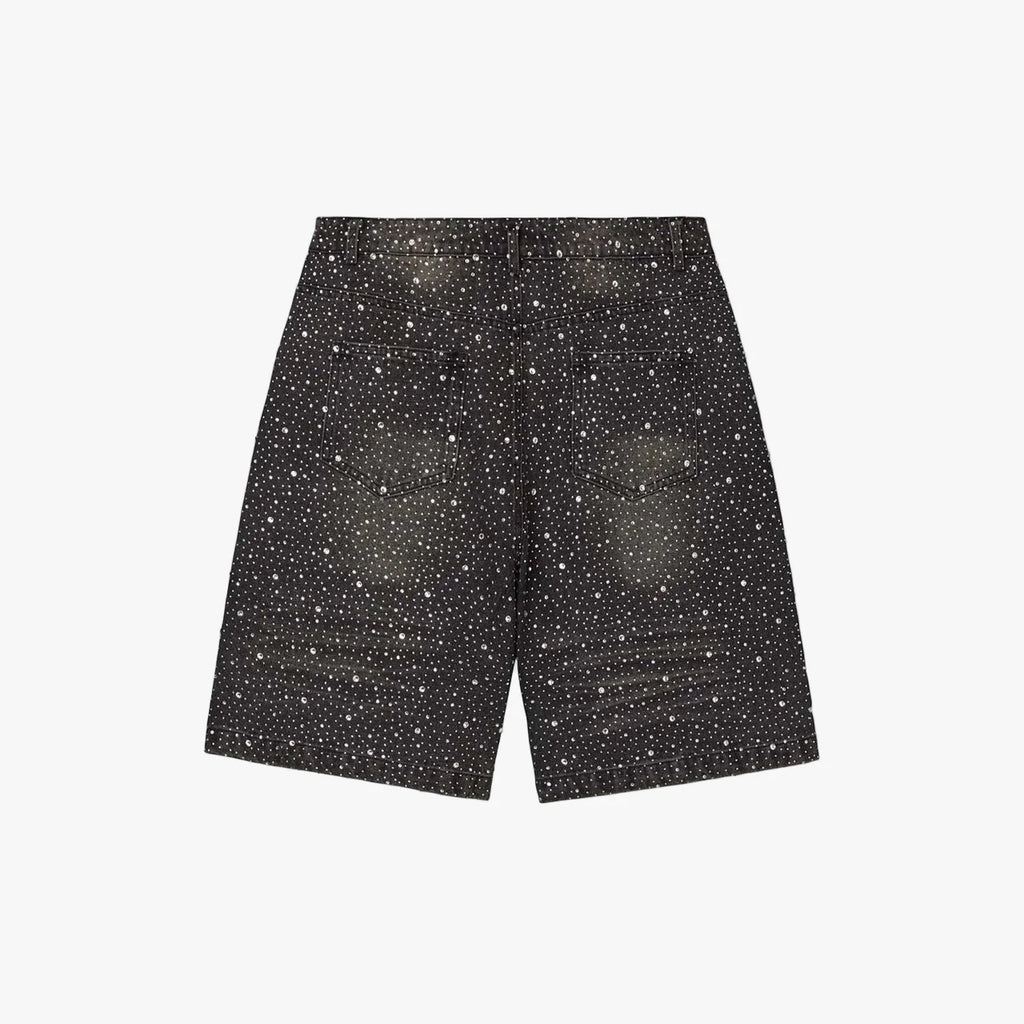 Vale Forever Rainstorm Jorts Black