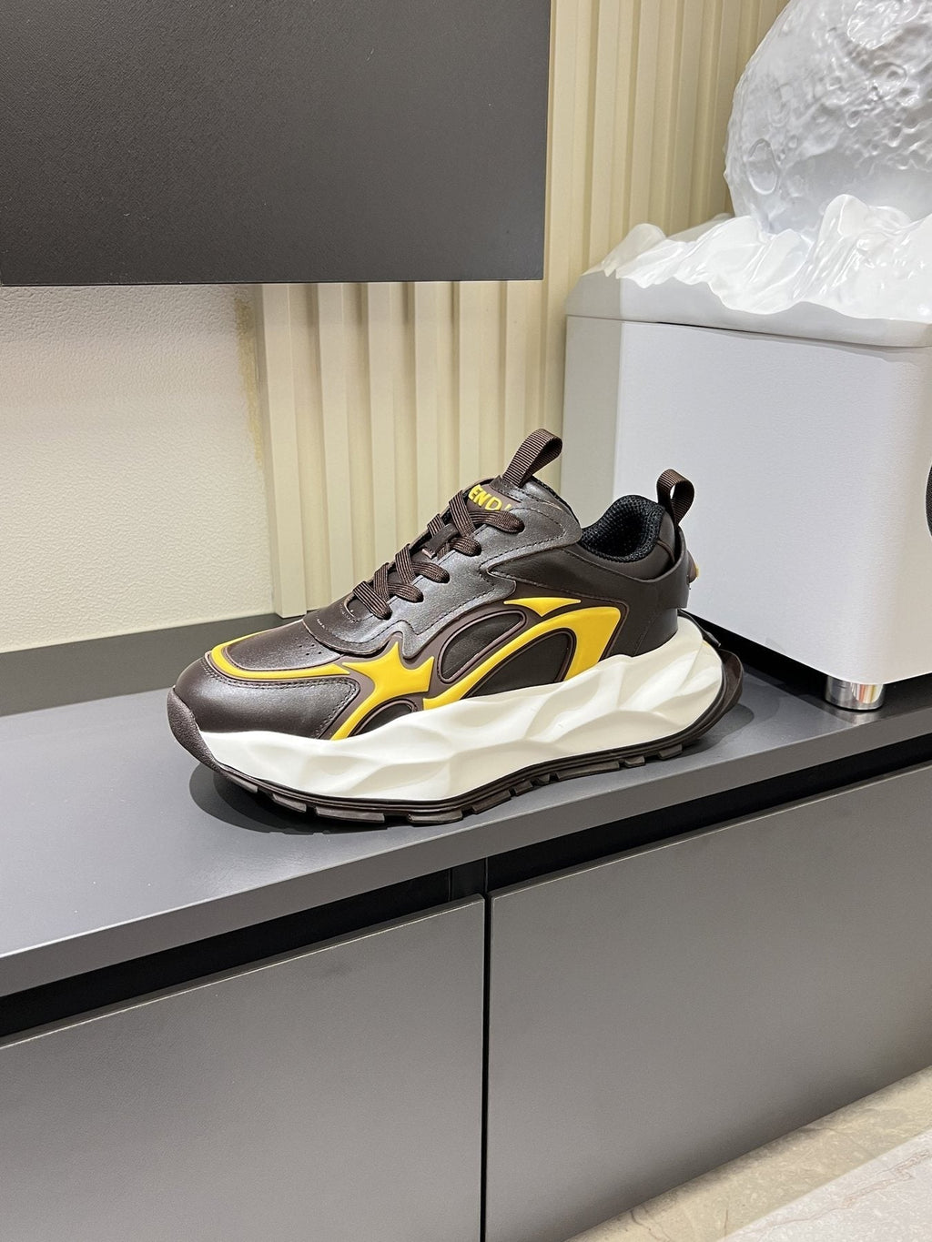 Fendi Men's Flow Low-Top Sneakers