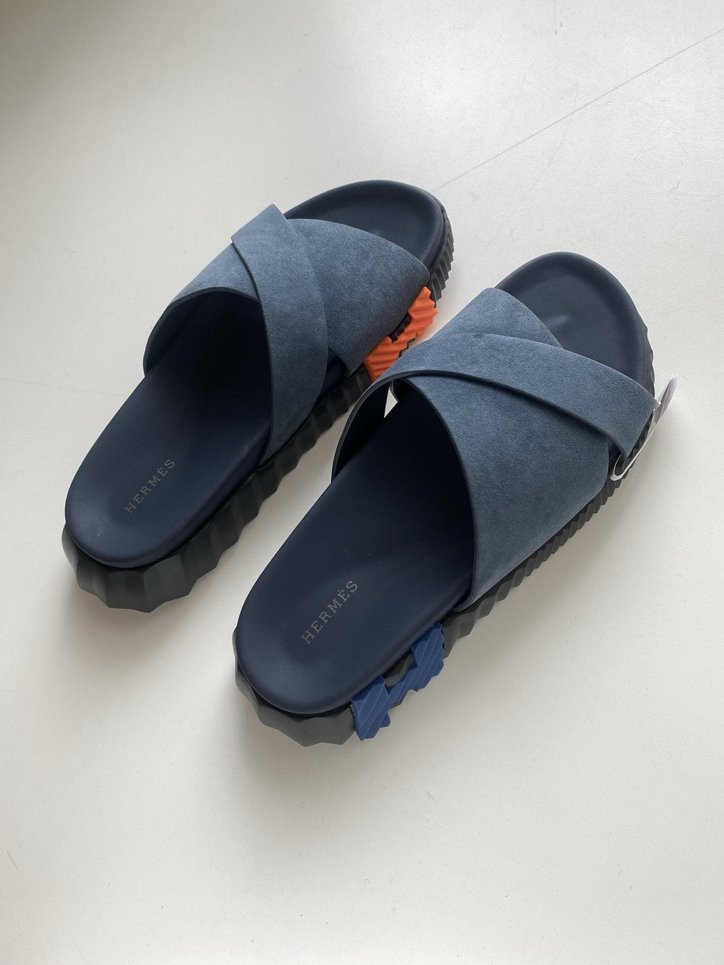 Hermès Cross-Strap Slide Sandals