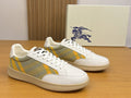 Burberry Check-Panel Low-Top Sneakers