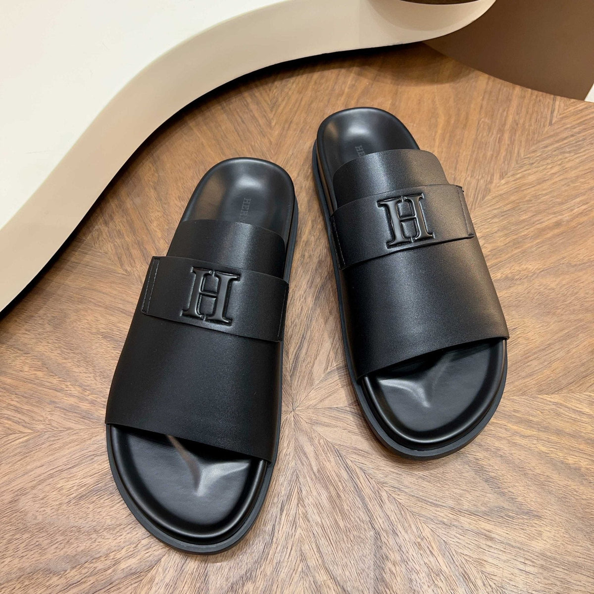 Hermès Men's H Hardware Slide Sandals