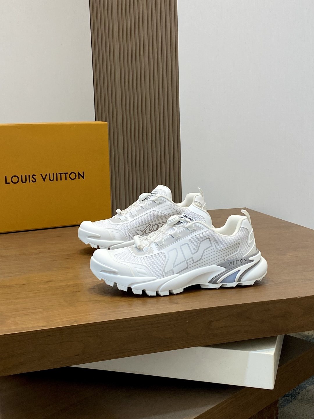 Louis Vuitton Men's Paneled Mesh Sneakers